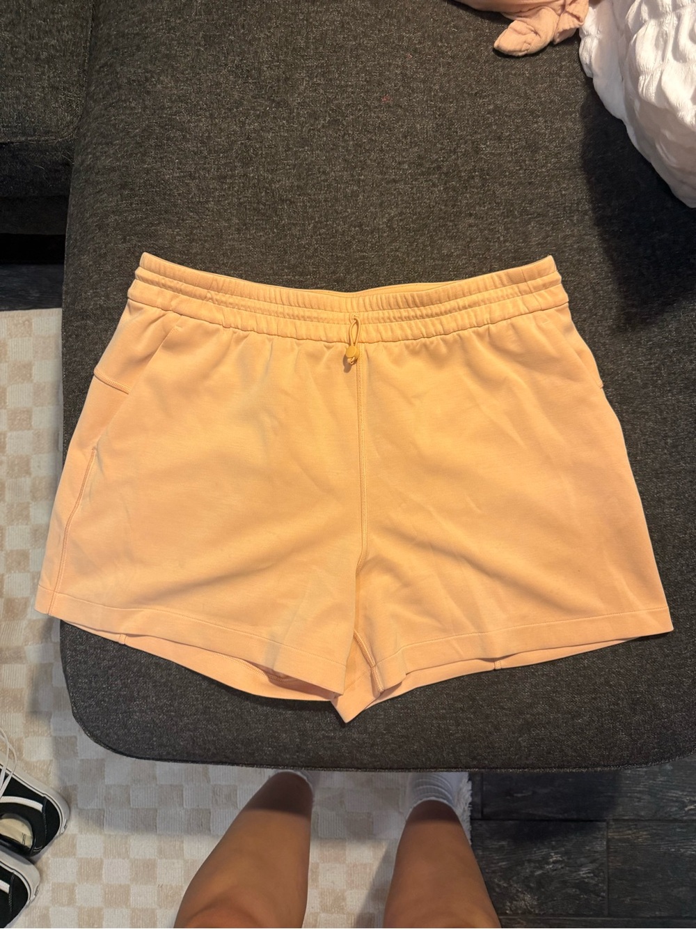 Lululemon Softstream High Rise Short 4” Peach